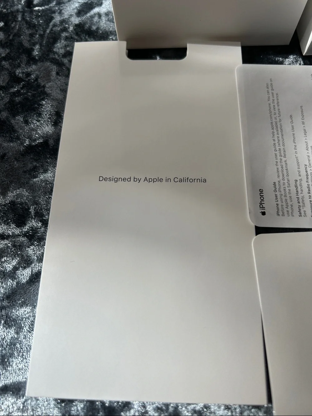 Apple iPhone Xr White Packaging Inserts - Empty Box ONLY- Apple iPhone EMPTY BOX